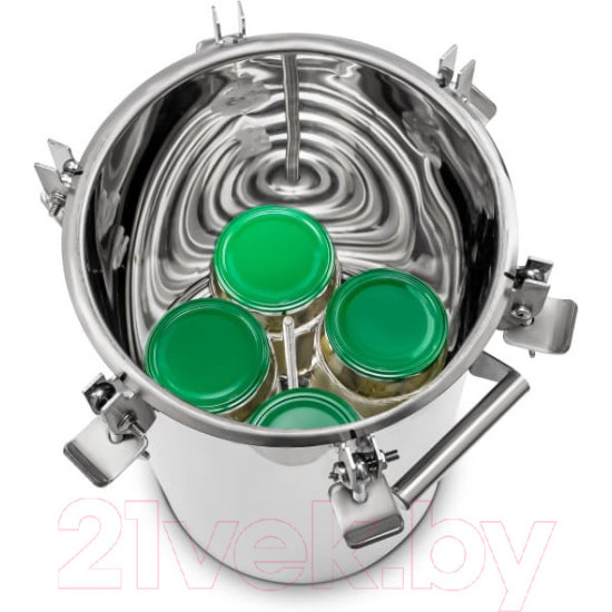 Автоклав для консервирования ДОБРЫЙ ЖАР 2в1 (17л) Автоклав для консервирования ДОБРЫЙ ЖАР 2в1 (17л)