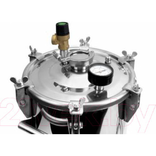 Автоклав для консервирования ДОБРЫЙ ЖАР 2в1 с тэном (17л) Автоклав для консервирования ДОБРЫЙ ЖАР 2в1 с тэном (17л)