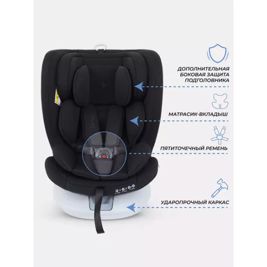 Автокресло Rant Drive Isofix / LB619 (Black)