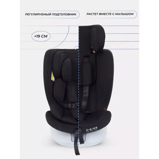 Автокресло Rant Drive Isofix / LB619 (Black)