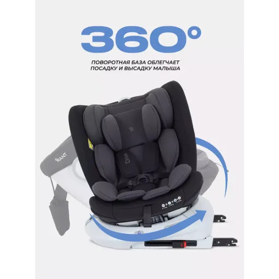 Автокресло Rant Drive Isofix / LB619 (Grey)