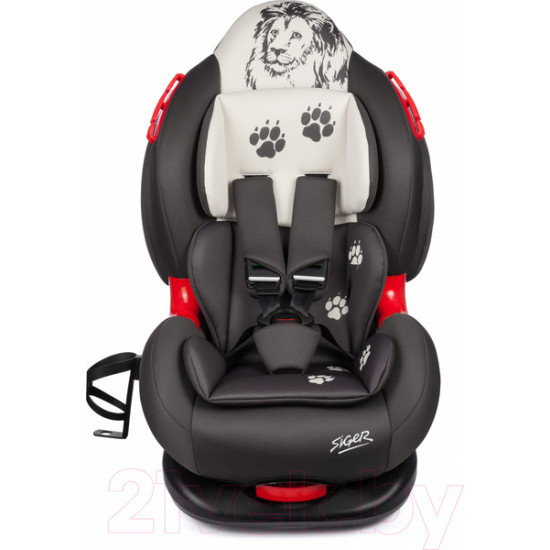 Автокресло Siger Кокон Isofix lux / KRES4015 (серый/бежевый)