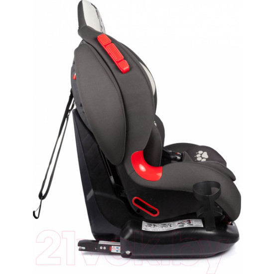 Автокресло Siger Кокон Isofix lux / KRES4015 (серый/бежевый)