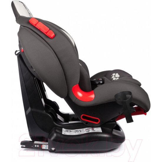 Автокресло Siger Кокон Isofix lux / KRES4015 (серый/бежевый)