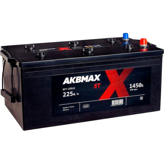 Автомобильный аккумулятор AKBMAX R ST 225 euro L9 азия (225 А/ч) Автомобильный аккумулятор AKBMAX R ST 225 euro L9 азия (225 А/ч)
