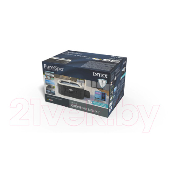 Бассейн-джакузи Intex Greystone Deluxe 28450 (175х71) Бассейн-джакузи Intex Greystone Deluxe 28450 (175х71)