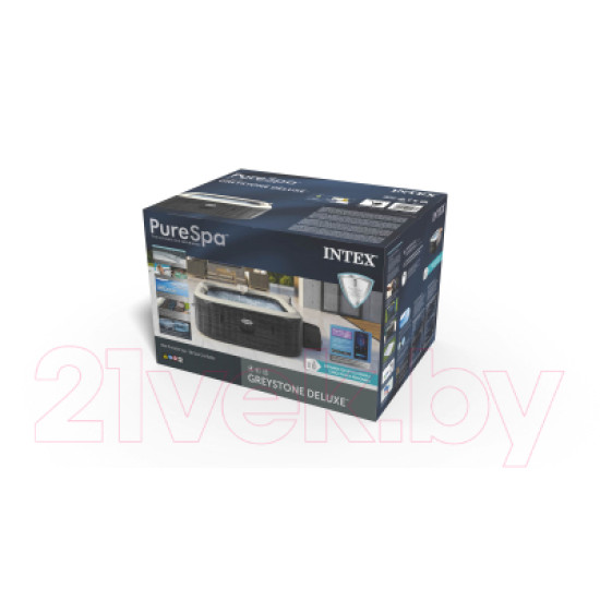 Бассейн-джакузи Intex Greystone Deluxe 28452 (196х71) Бассейн-джакузи Intex Greystone Deluxe 28452 (196х71)