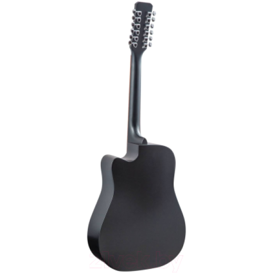 Электроакустическая гитара JET JDEC-255/12 BKS Электроакустическая гитара JET JDEC-255/12 BKS