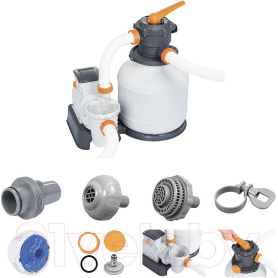 Фильтр-насос песочный Bestway 58499 (8327 л/ч) Фильтр-насос песочный Bestway 58499 (8327 л/ч)