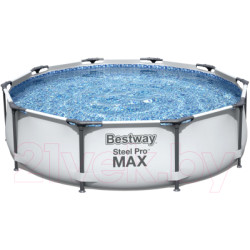 Каркасный бассейн Bestway Steel Pro Max 56408 (305х76) Каркасный бассейн Bestway Steel Pro Max 56408 (305х76)