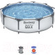 Каркасный бассейн Bestway Steel Pro Max 56408 (305х76) Каркасный бассейн Bestway Steel Pro Max 56408 (305х76)