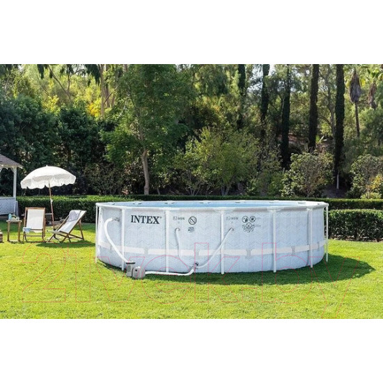 Каркасный бассейн Intex Prism Frame Chevron 26746 (488х122) Каркасный бассейн Intex Prism Frame Chevron 26746 (488х122)