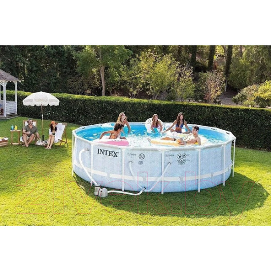 Каркасный бассейн Intex Prism Frame Chevron 26746 (488х122) Каркасный бассейн Intex Prism Frame Chevron 26746 (488х122)