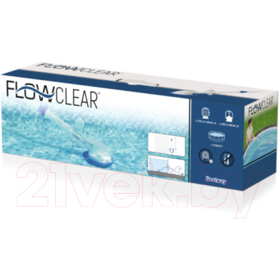 Очиститель вакуумный автоматический Bestway AquaSweeper 58628 Очиститель вакуумный автоматический Bestway AquaSweeper 58628
