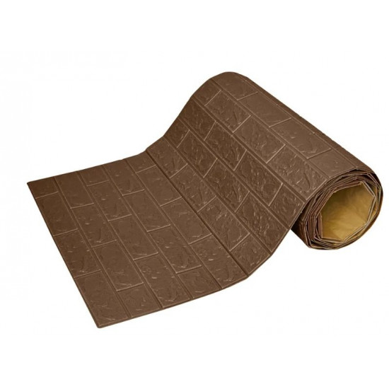 Стеновая самоклеящаяся ПВХ панель в рулоне Lako Decor LKD-01-04-113 (Кофе) Стеновая самоклеящаяся ПВХ панель в рулоне Lako Decor LKD-01-04-113 (Кофе)