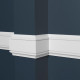 Декоративная рейка (молдинг) из полистирола Decor-Dizayn Белая Лепнина DD32 Декоративная рейка (молдинг) из полистирола Decor-Dizayn Белая Лепнина DD32