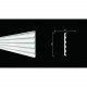 Стеновая панель из дюрополимера Decor-Dizayn Белая Лепнина DD902 (3 метра) Стеновая панель из дюрополимера Decor-Dizayn Белая Лепнина DD902 (3 метра)