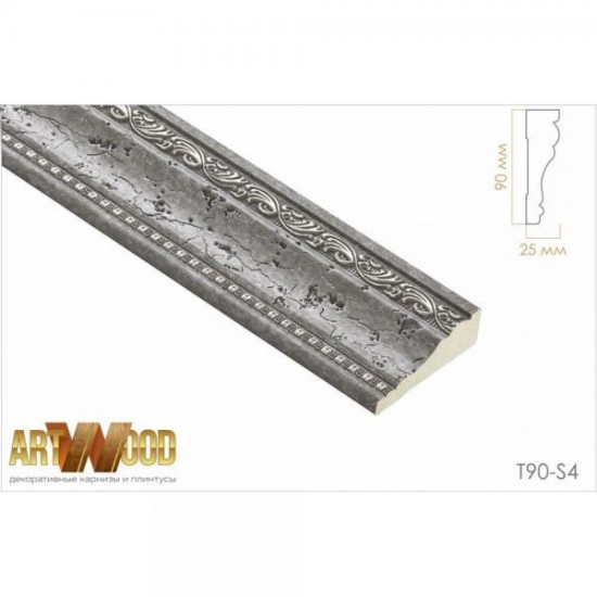 Молдинг декоративный Hiwood T90-S4 Молдинг декоративный Hiwood T90-S4