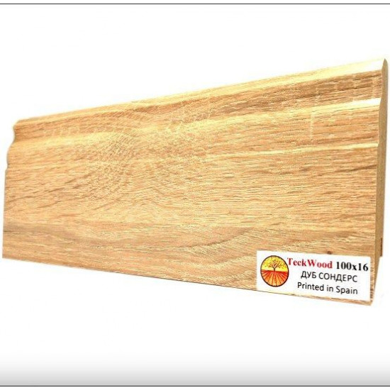 Плинтус напольный МДФ TeckWood Дуб Сондерс (Oak Sonders (100x16) Плинтус напольный МДФ TeckWood Дуб Сондерс (Oak Sonders (100x16)